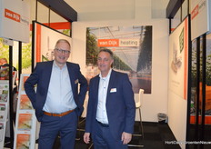 Hans Harting and Joek van der Zeeuw (Van Dijk Heating)